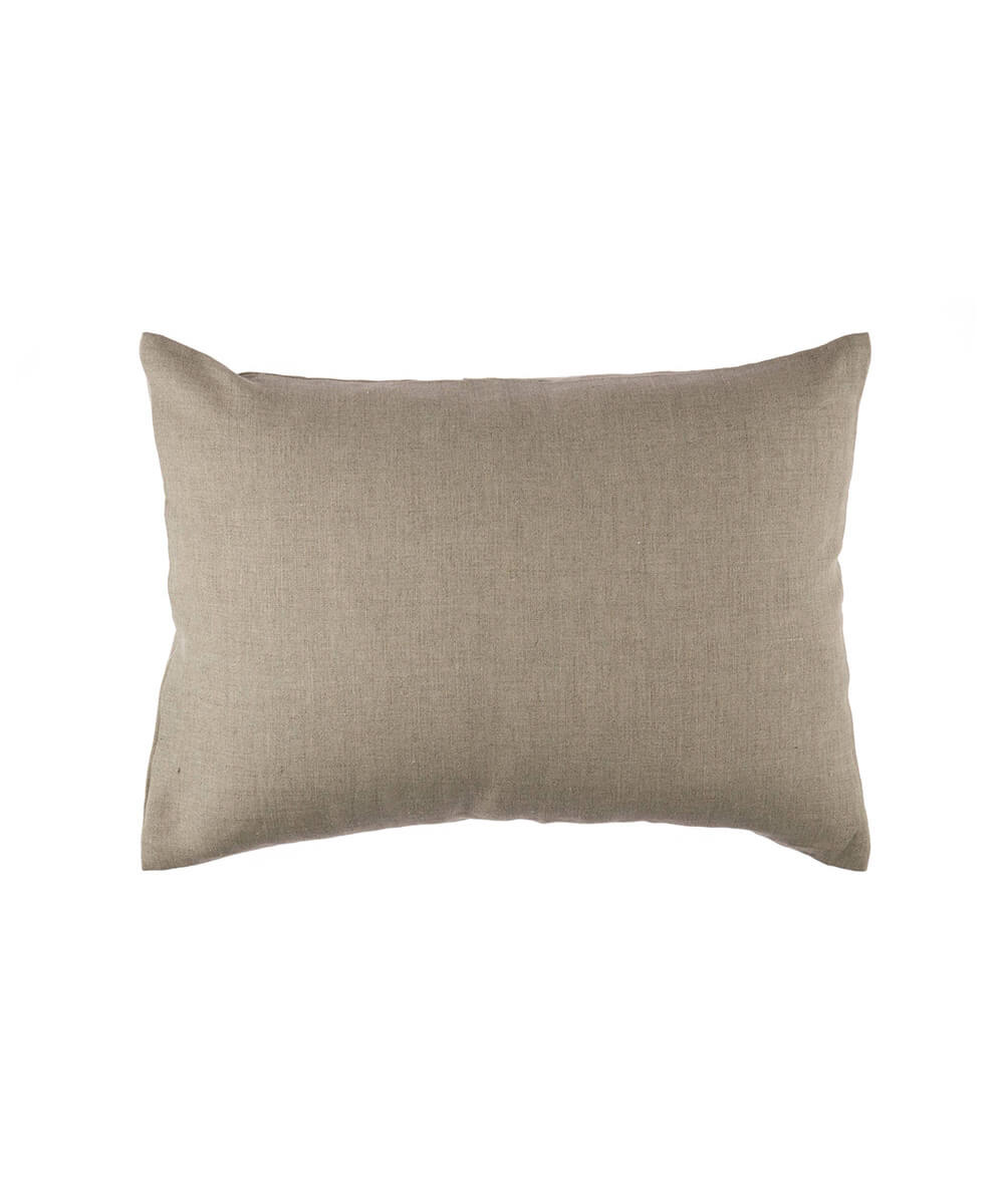 Boudoir Pillowcase in Flax Linen