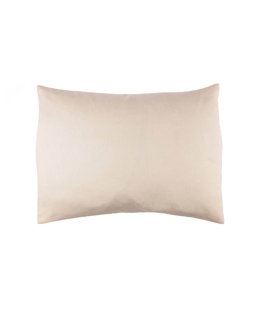 Standard Pillowcase in Pink Linen