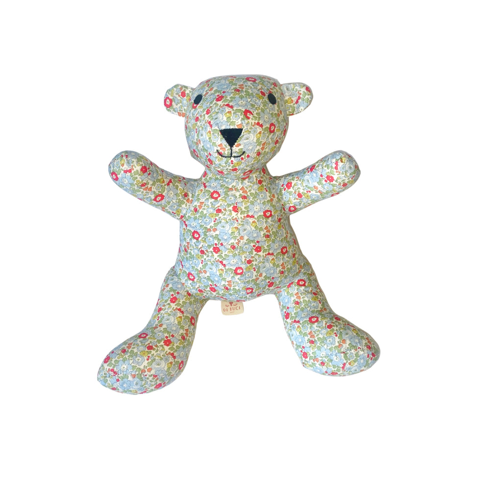 Teddy Bear in Liberty Floral