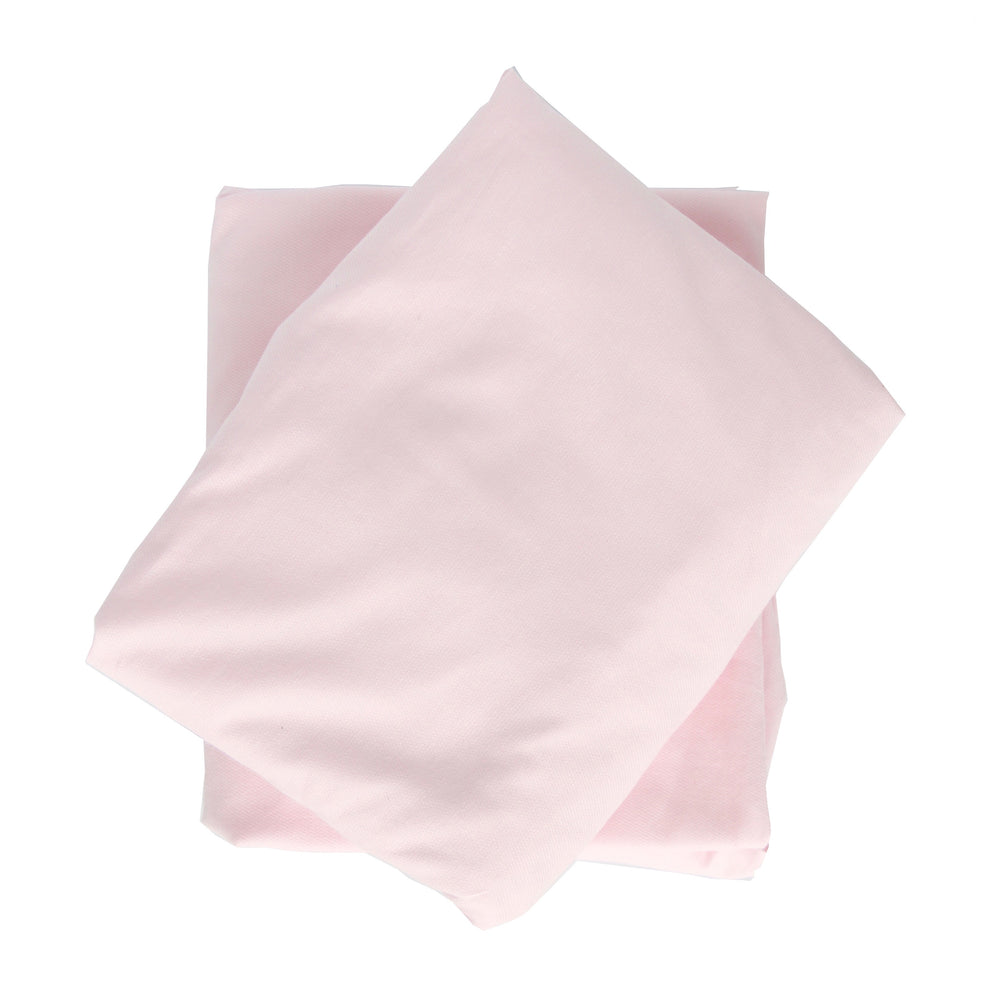 Crib Sheet in Pink Pique