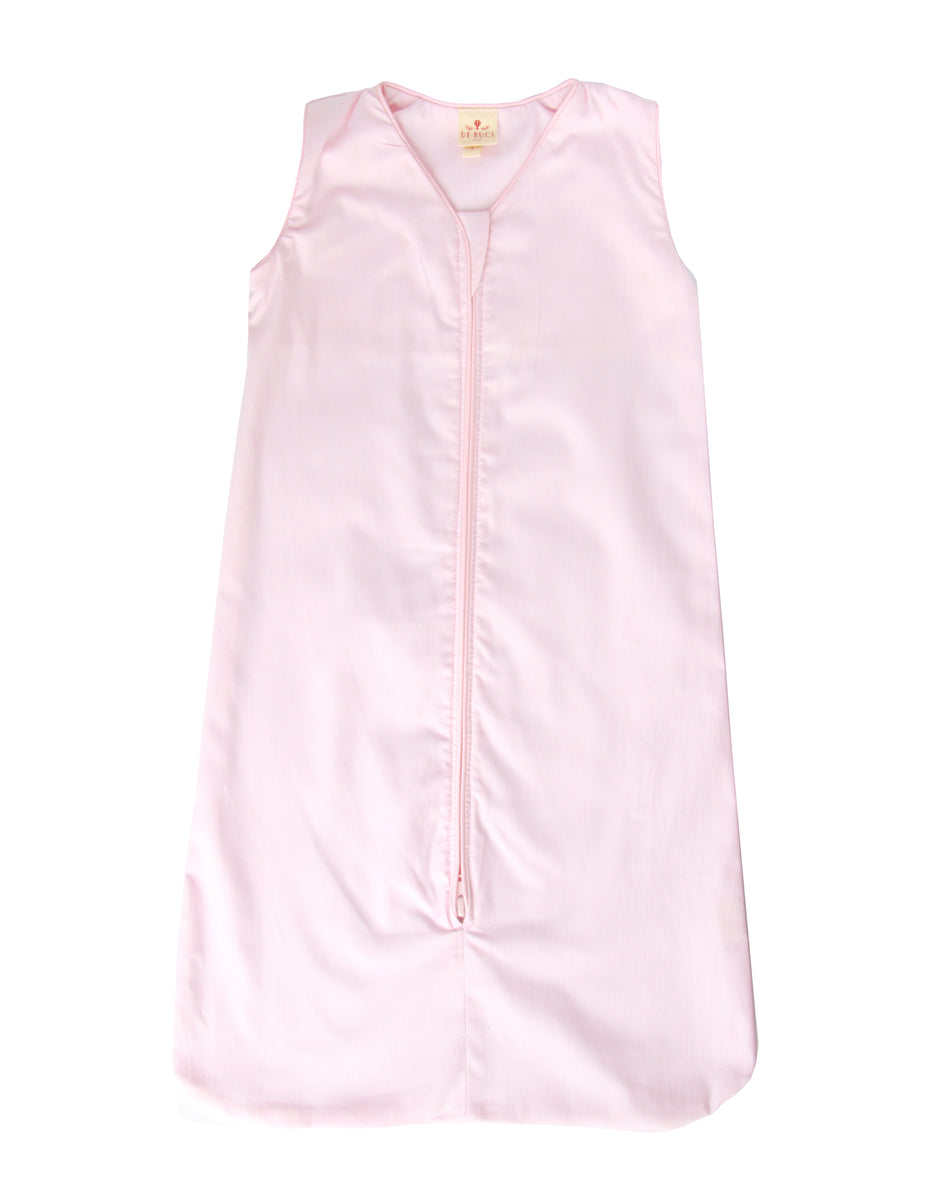 Sleep Sack in Pink Pique Cotton
