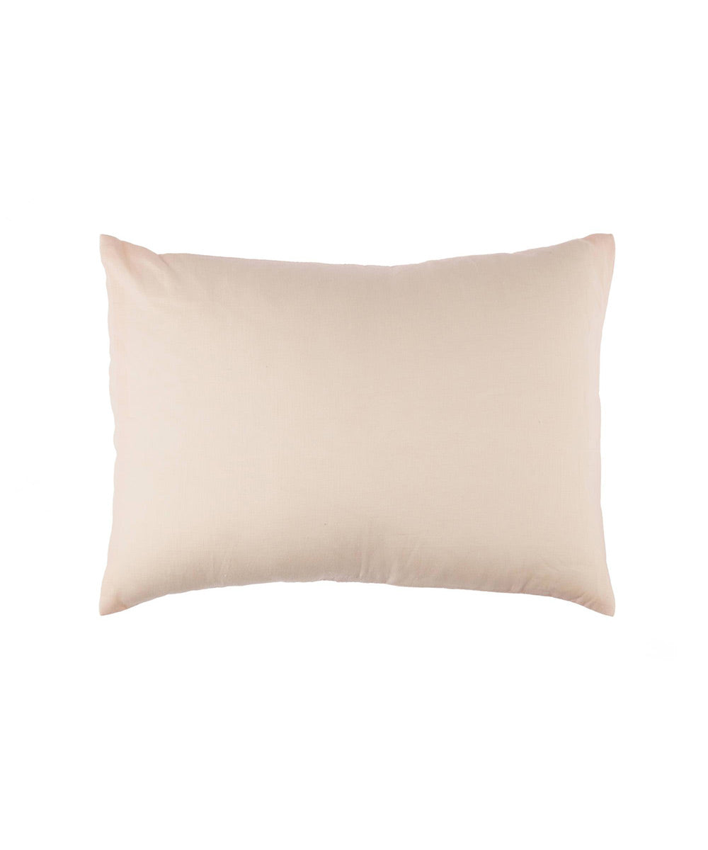 Boudoir Pillowcase in Pink Linen