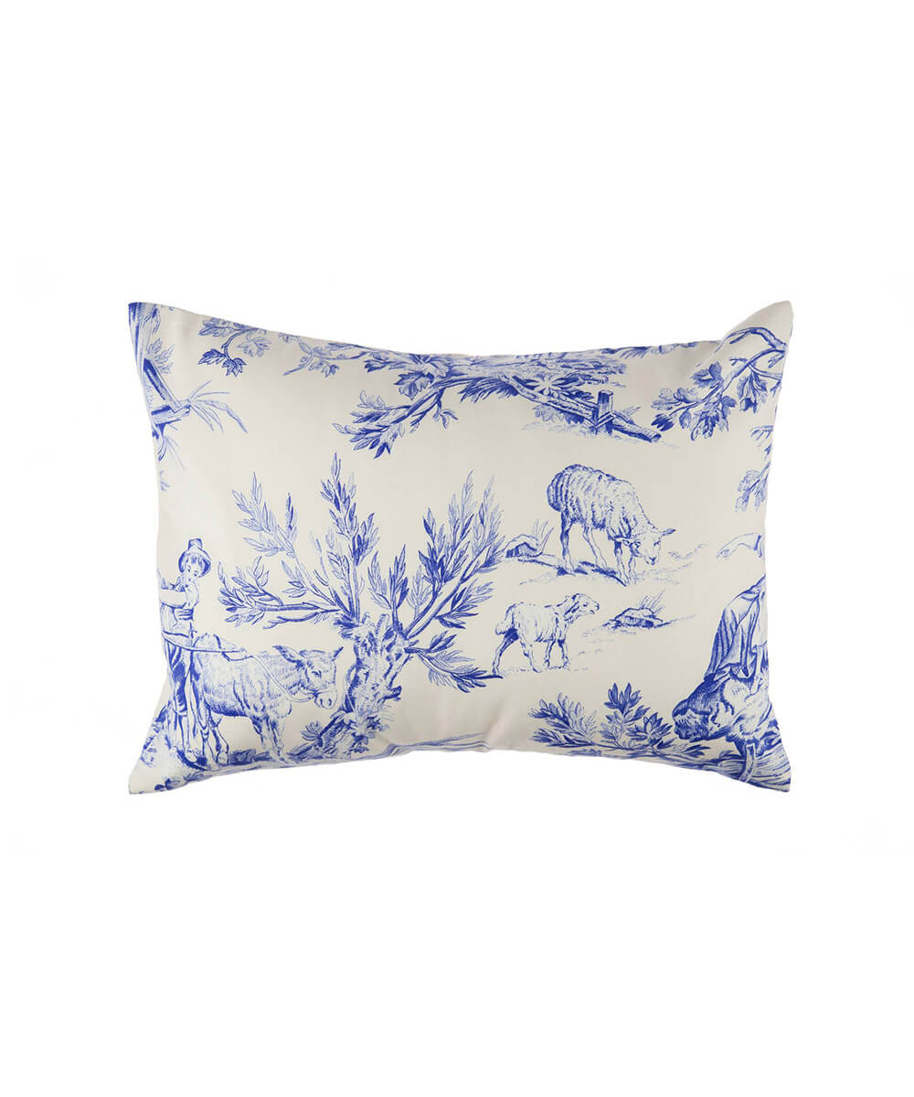Boudoir Pillowcase in Toile Cotton