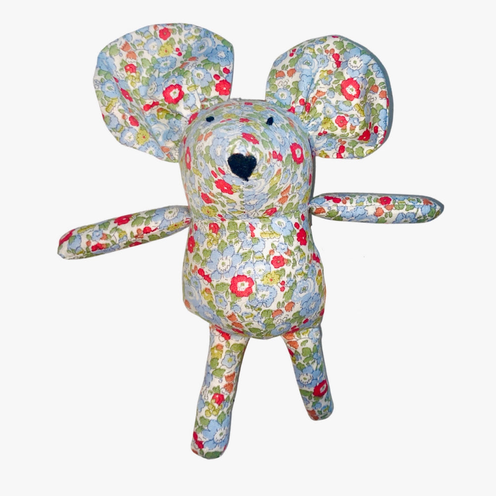 Mouse in Liberty Floral