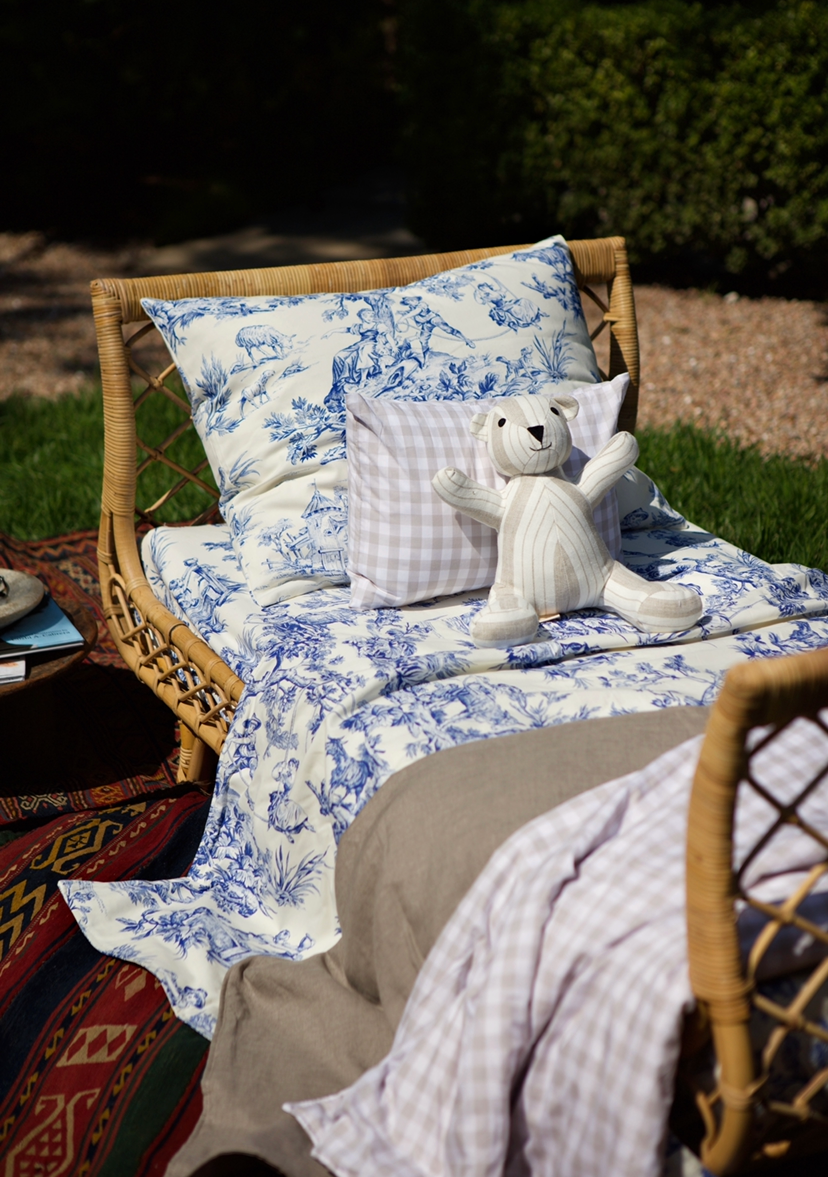 Standard Pillowcase in Toile Cotton