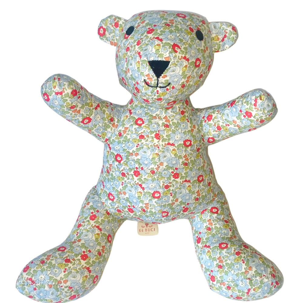 Teddy Bear in Liberty Floral