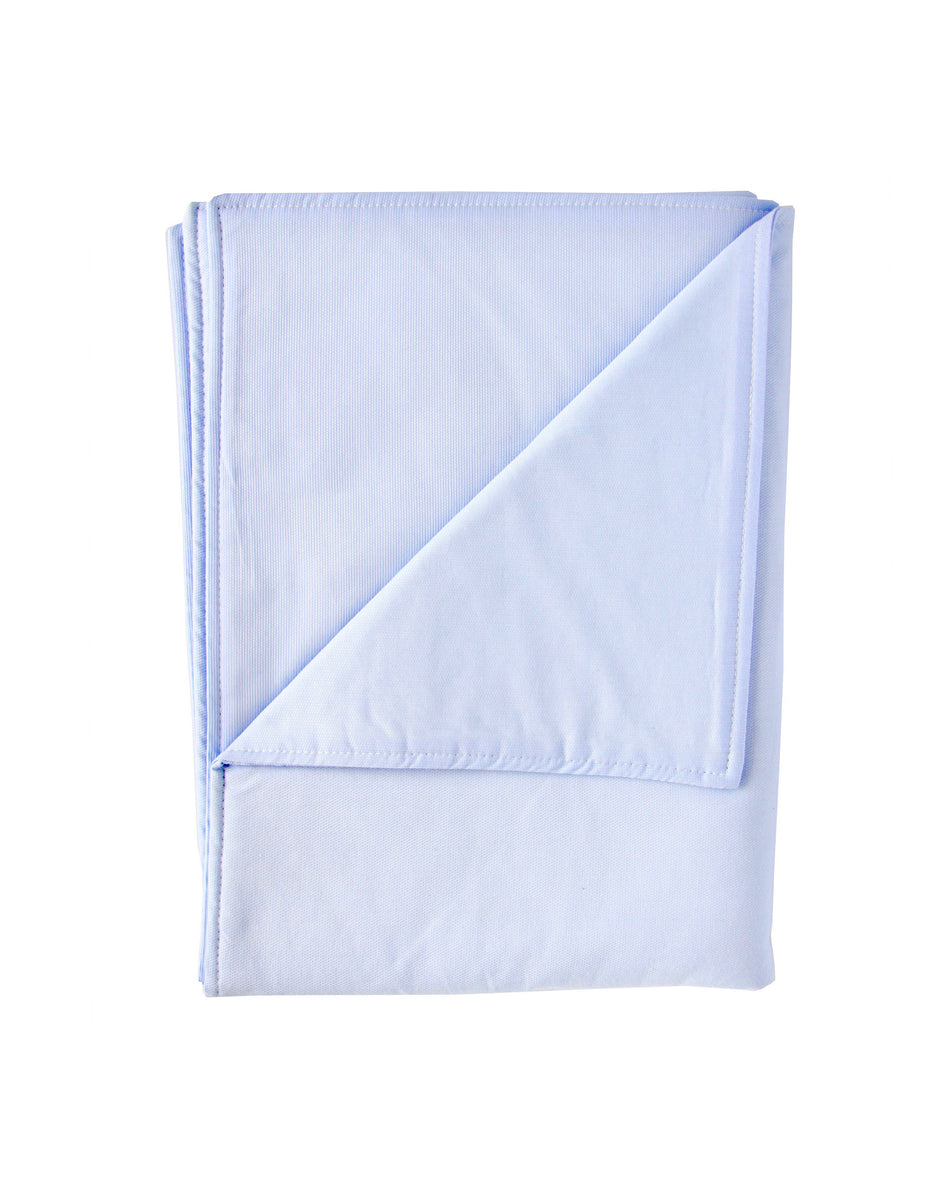 Blanket in Blue Pique