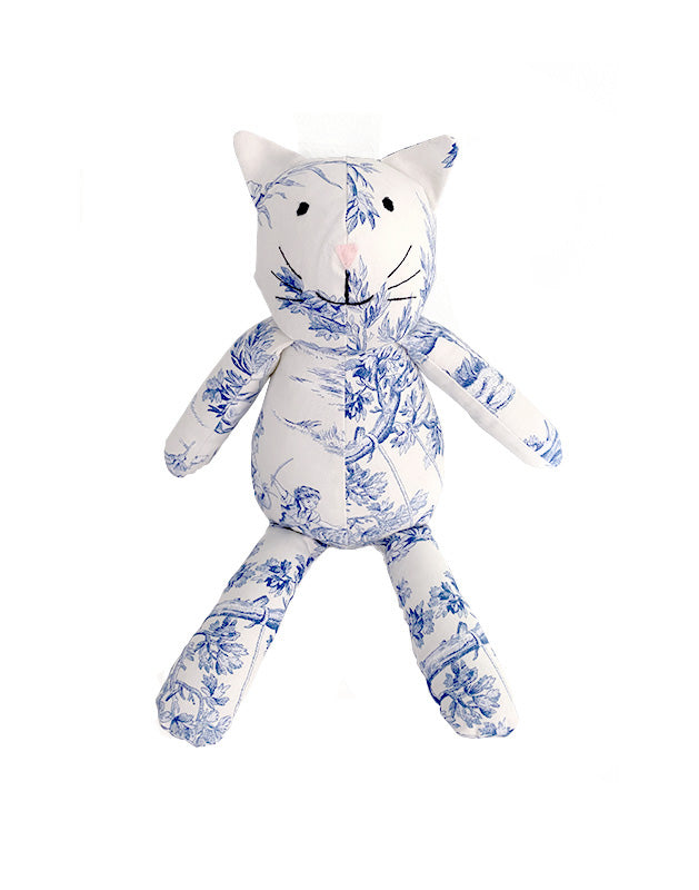 Kitty Cat in Toile Cotton