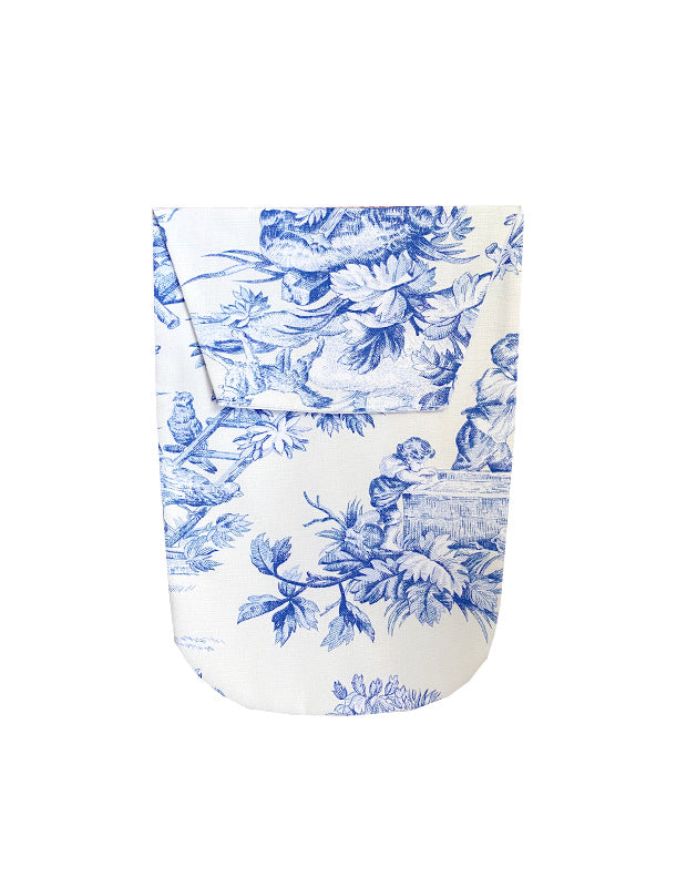 Diaper Pouch in Toile Cotton